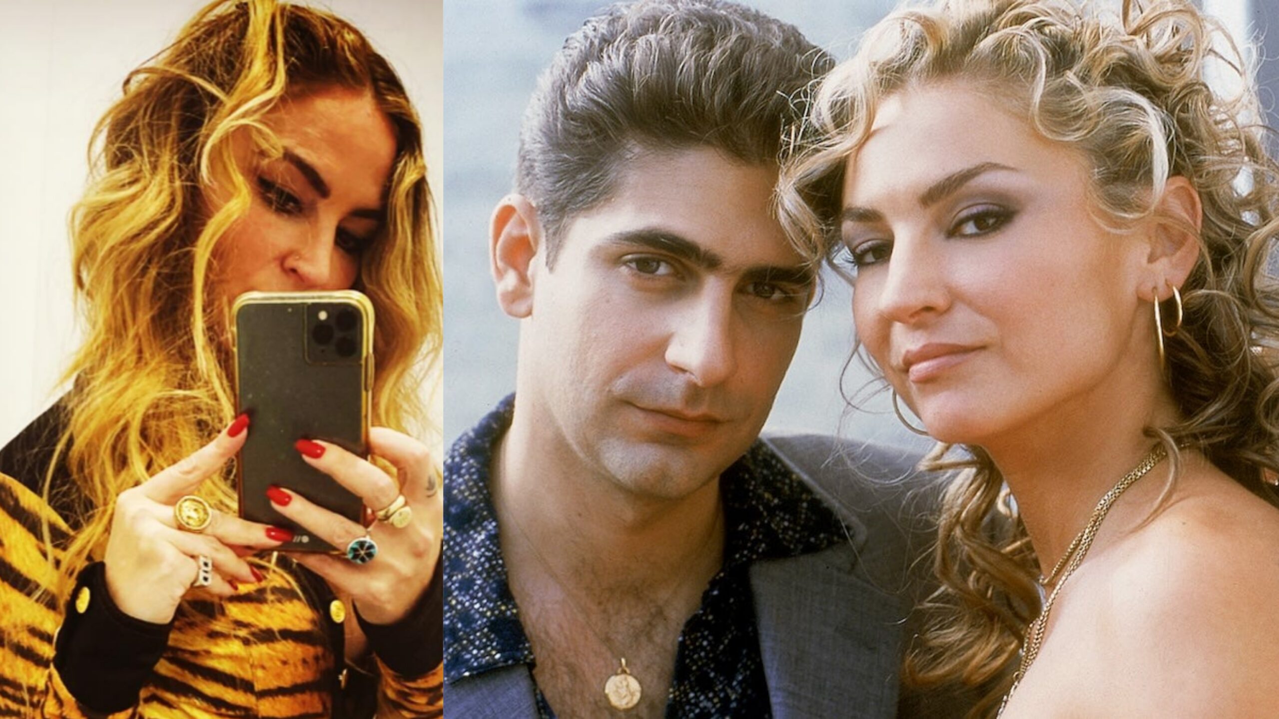 Drea de Matteo come Adriana La Cerva e Michael Imperioli come Cristopher Multisanti ne I Soprano