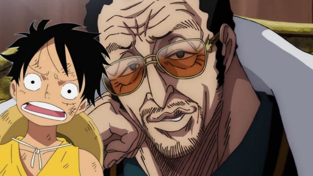 Luffy e Kizaru di One Piece