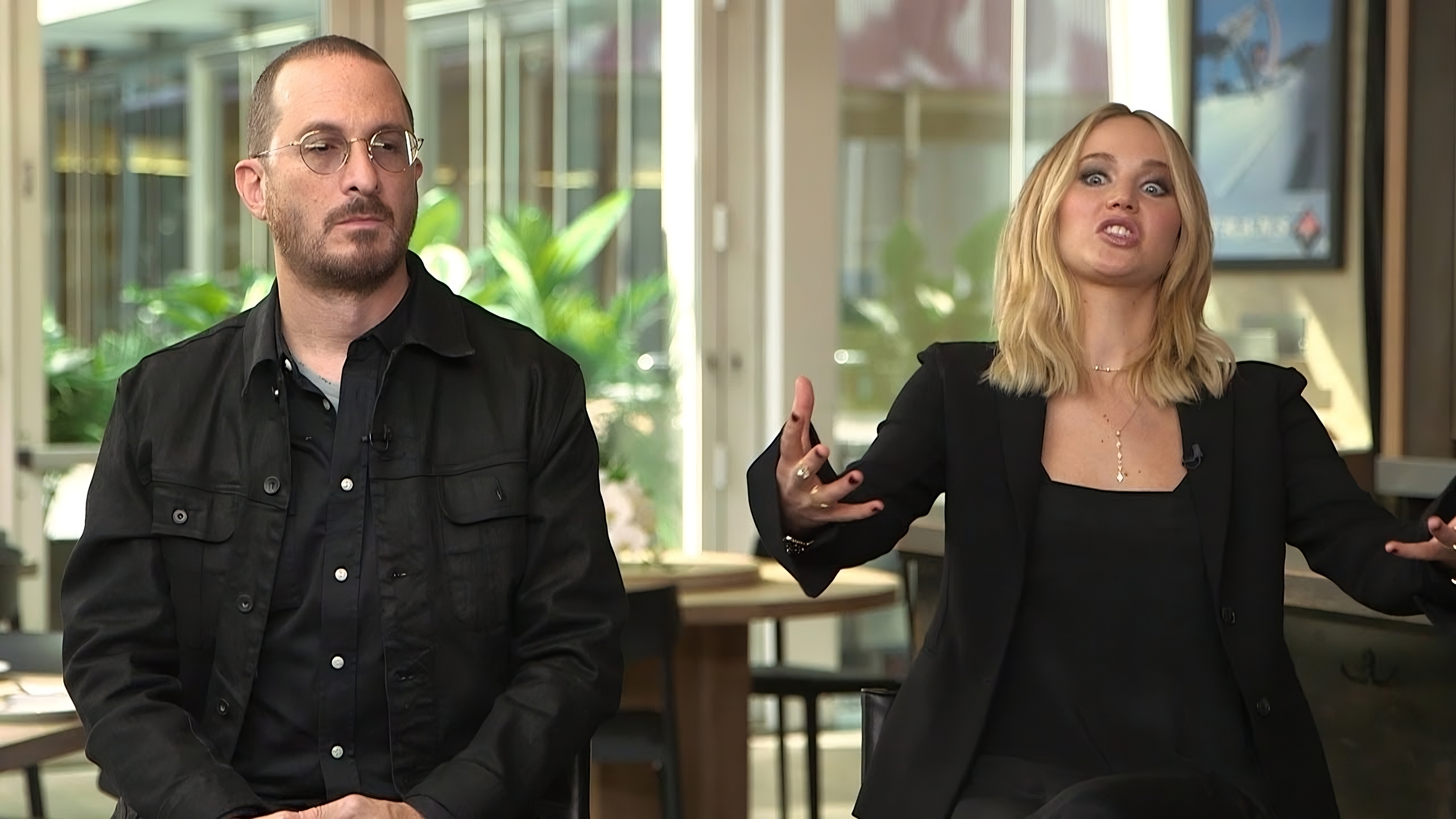 Jennifer Lawerence sul forte "feeling" con Darren Aronofsky: "Ha fatto il prezioso per 9 mesi"