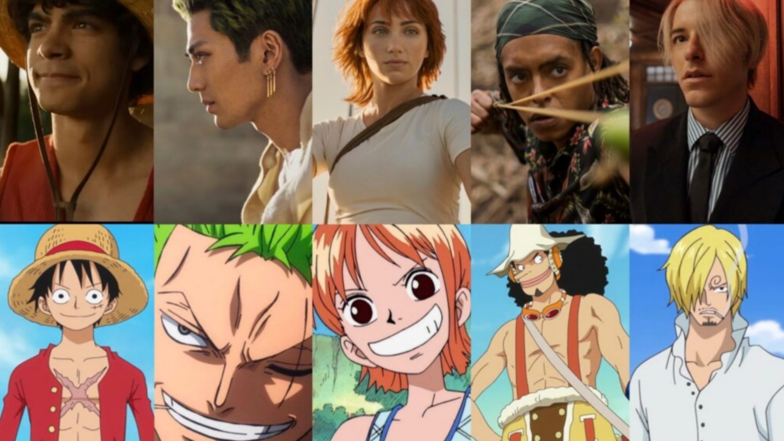 Cast del live-action di One Piece con personaggi dell'anime