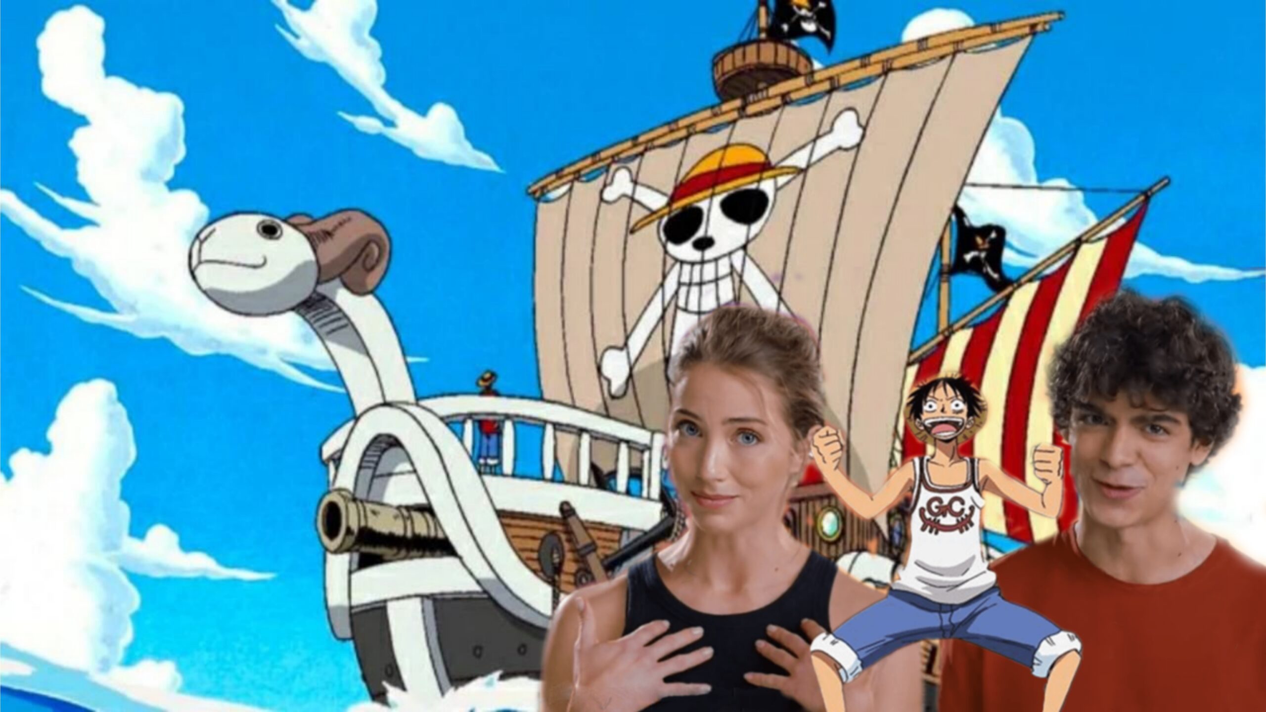 Going Merry di One Piece con Inaky Godoy ed Emily Rudd