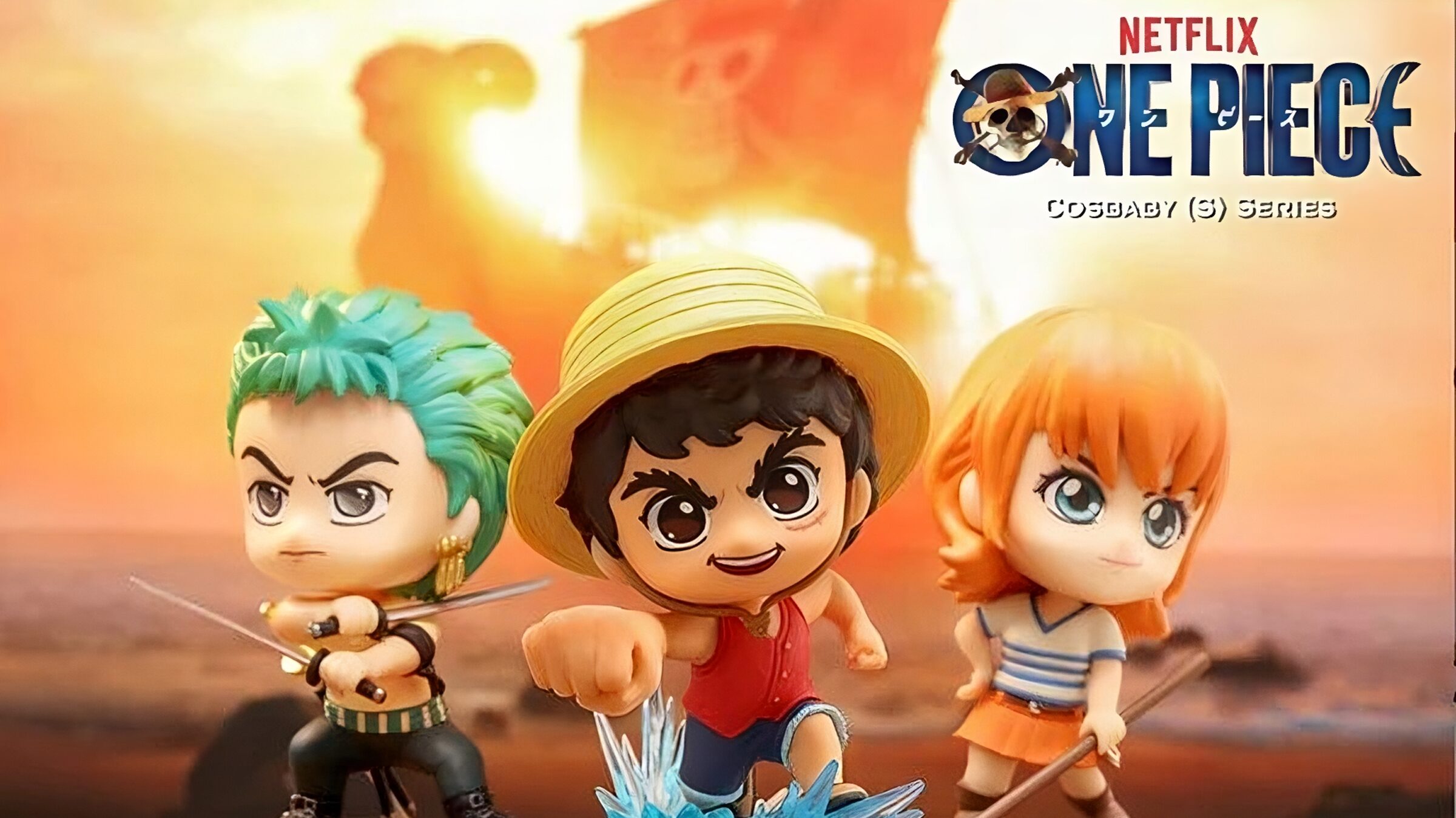 One Piece - Netflix: Hot Toys presenta le nuove figure "Cosbaby (S)" ispirate al live-action