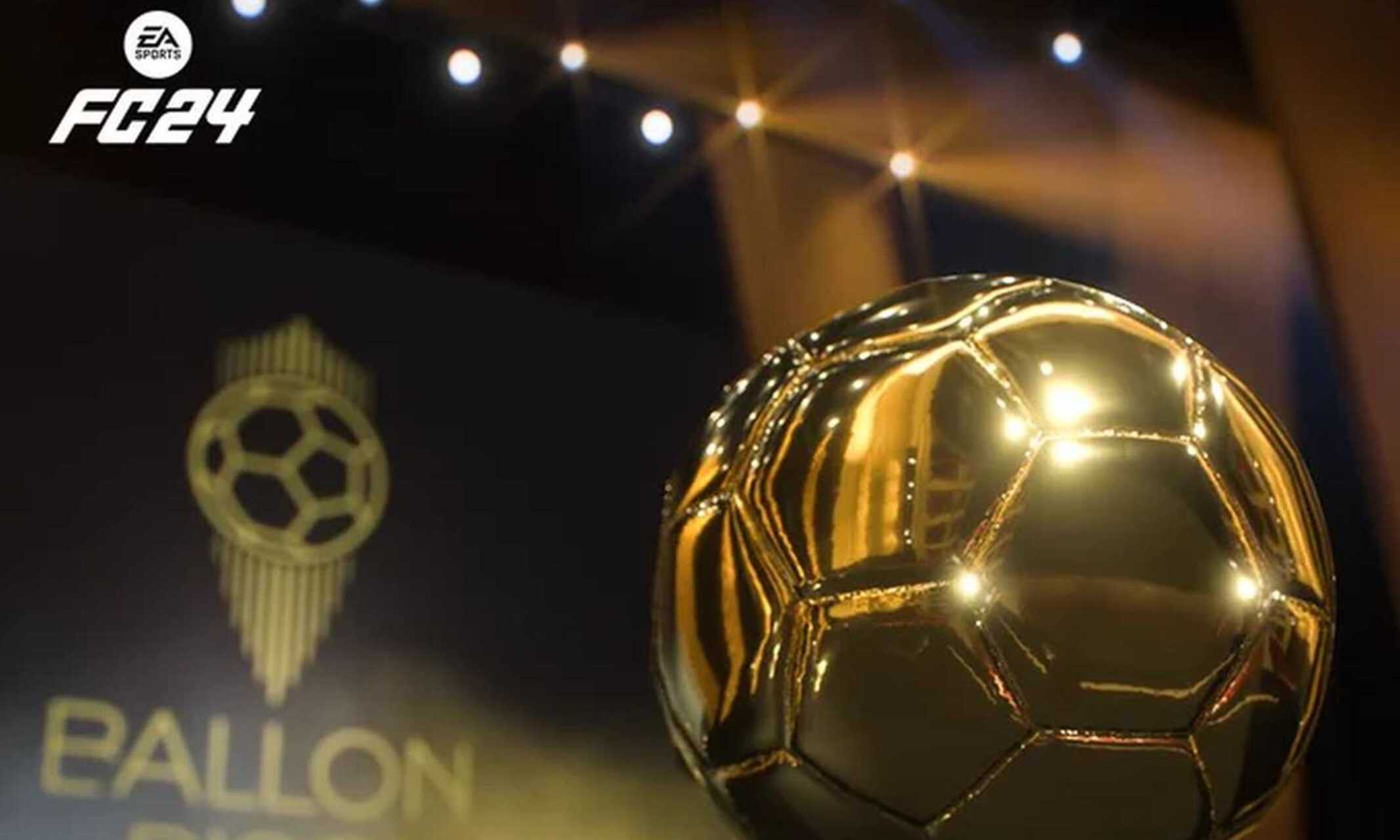 EA Sports FC 24 pallone d'oro