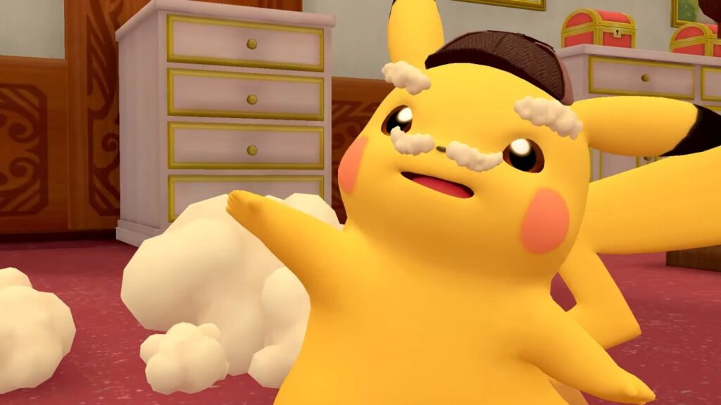 Il Pokémon Pikachu nei panni di Detective Pikachu