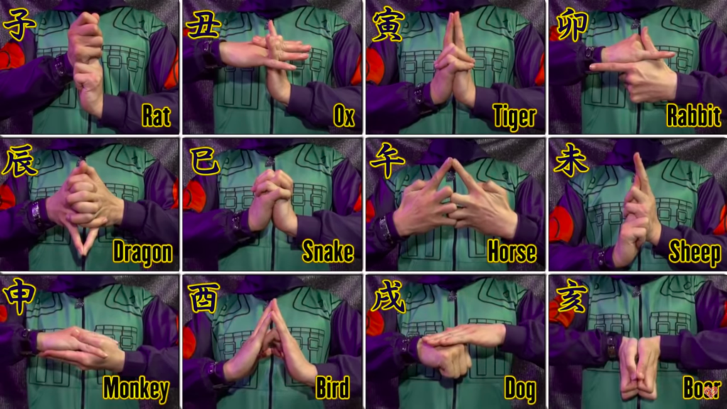 I Segni delle Mani in Naruto