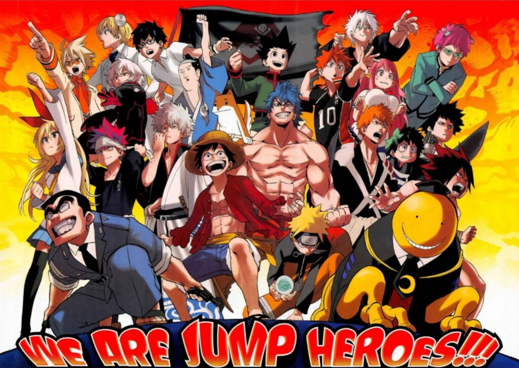We Are Jump Heroes con anche Luffy di One Piece