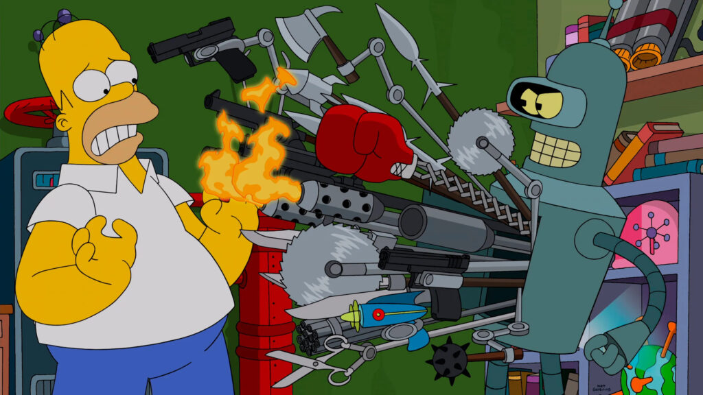 Futurama si trova nella stessa linea temporale dei Simpson e Disincanto: lo conferma il revival