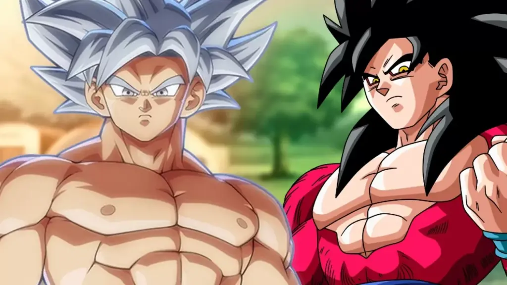 Dragon Ball, Goku nella forma Ultra istinto e la forma Super Sayan 4