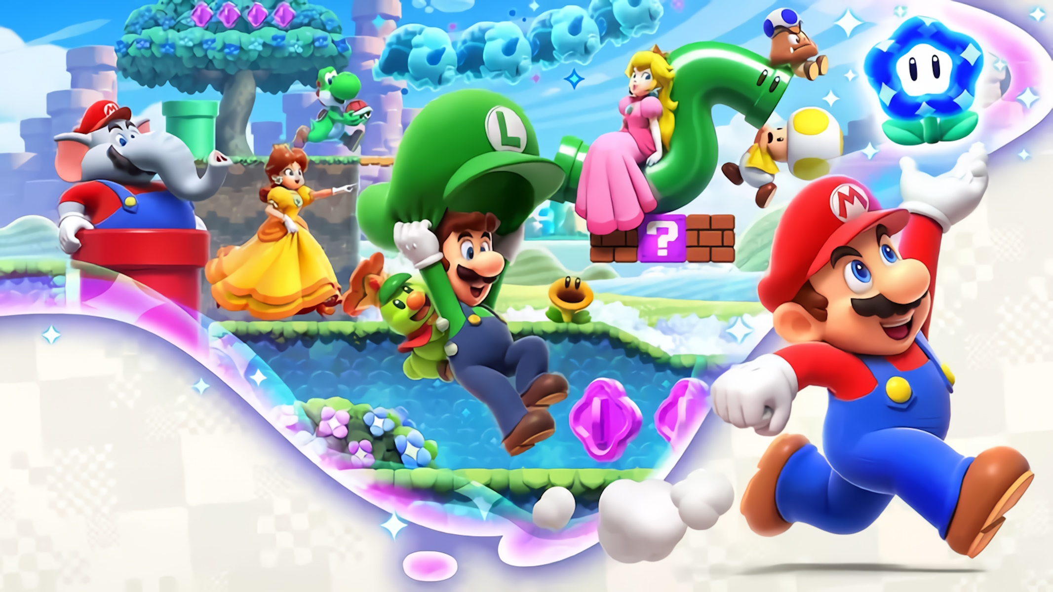 Super Mario Bros. Wonder Key Art