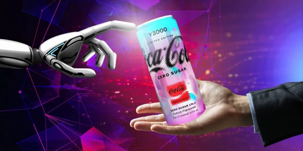 Coca-Cola Y3000 prodotta con AI