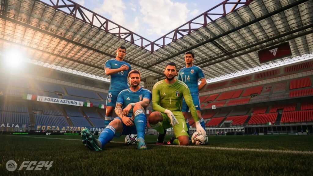 EA Sports fc 24 Figc nazionale i