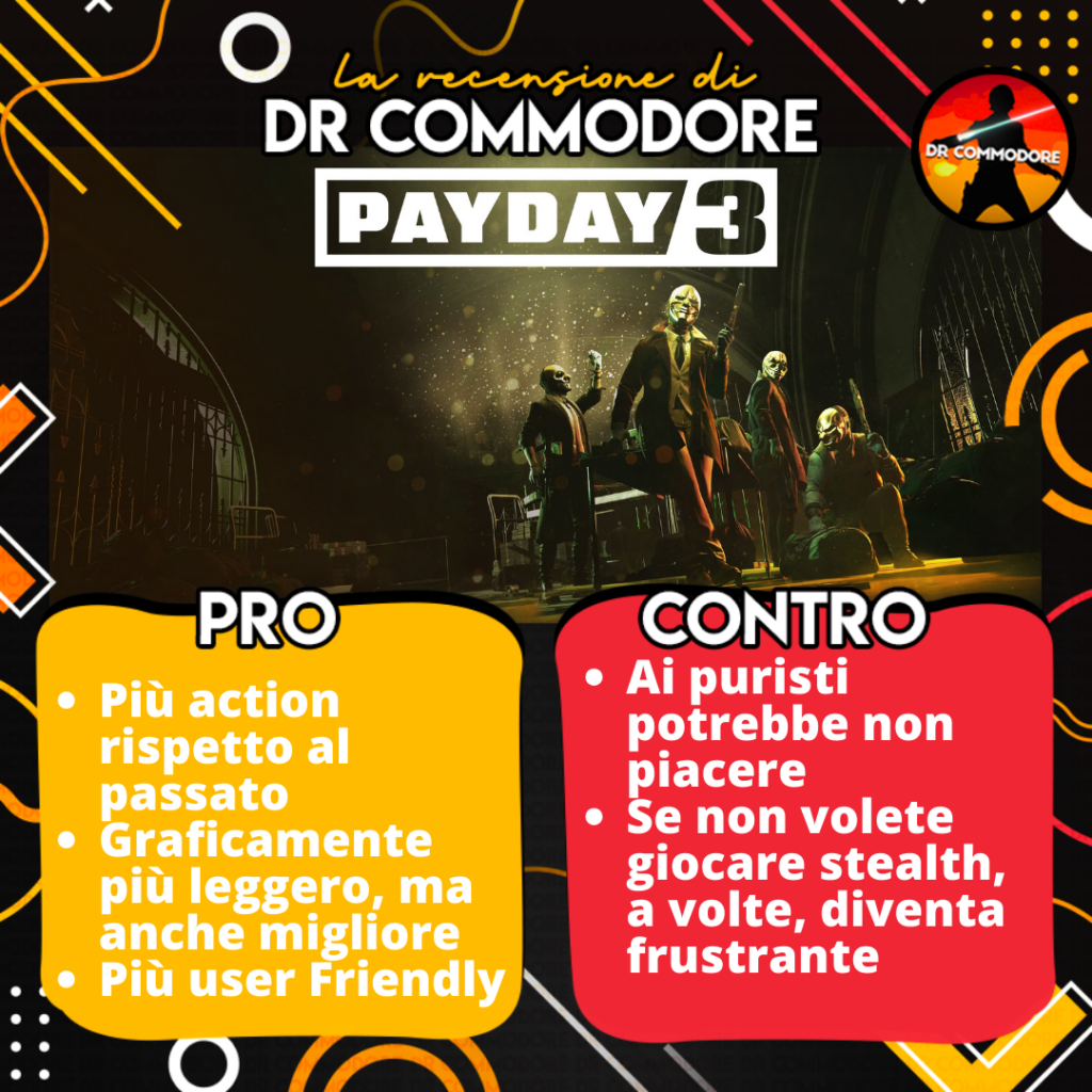 Payday 3 pro e contro