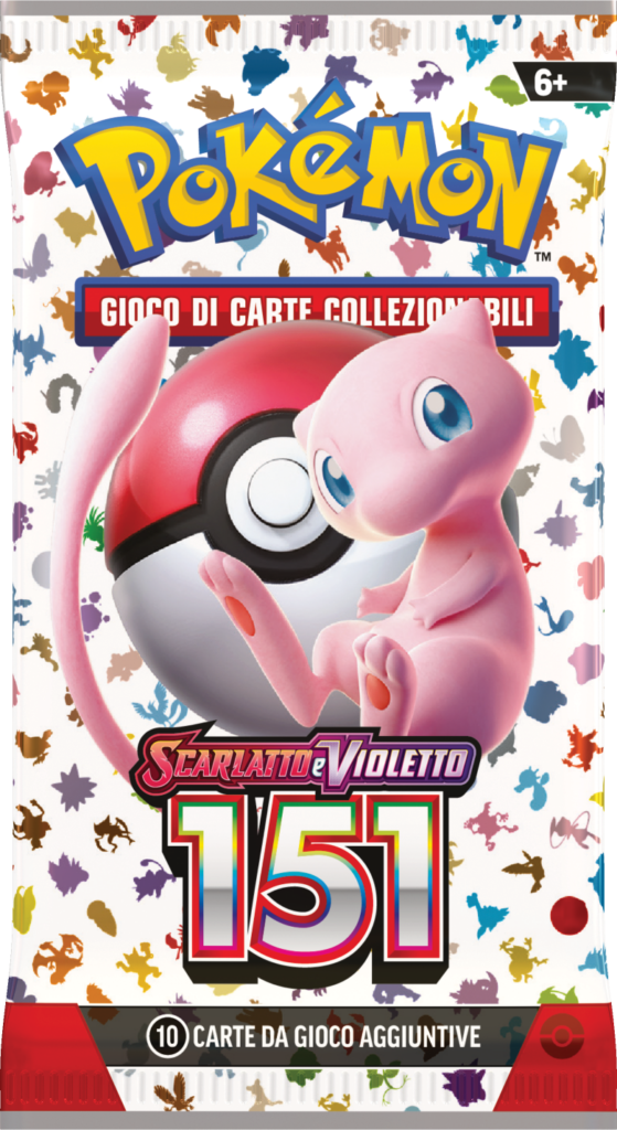 Pokemon TCG Scarlet Violet—151 Booster Wraps