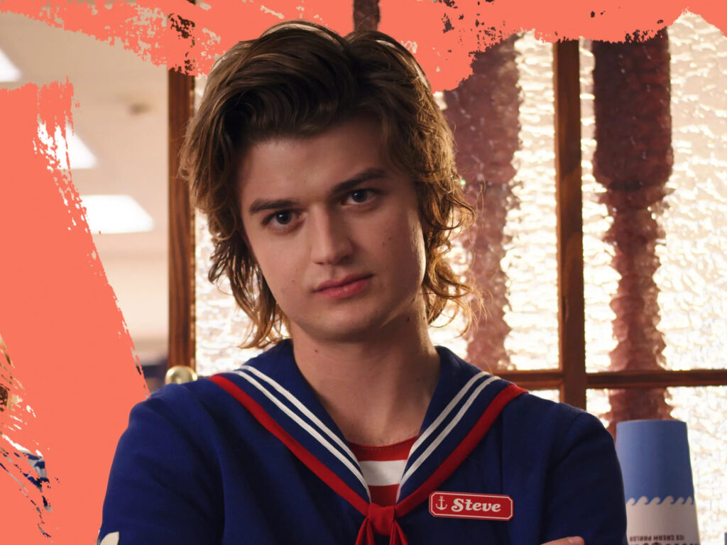 STEVE HARRINGTON STRANGER THINGS 20062022 SQ ST3 Production Still 4