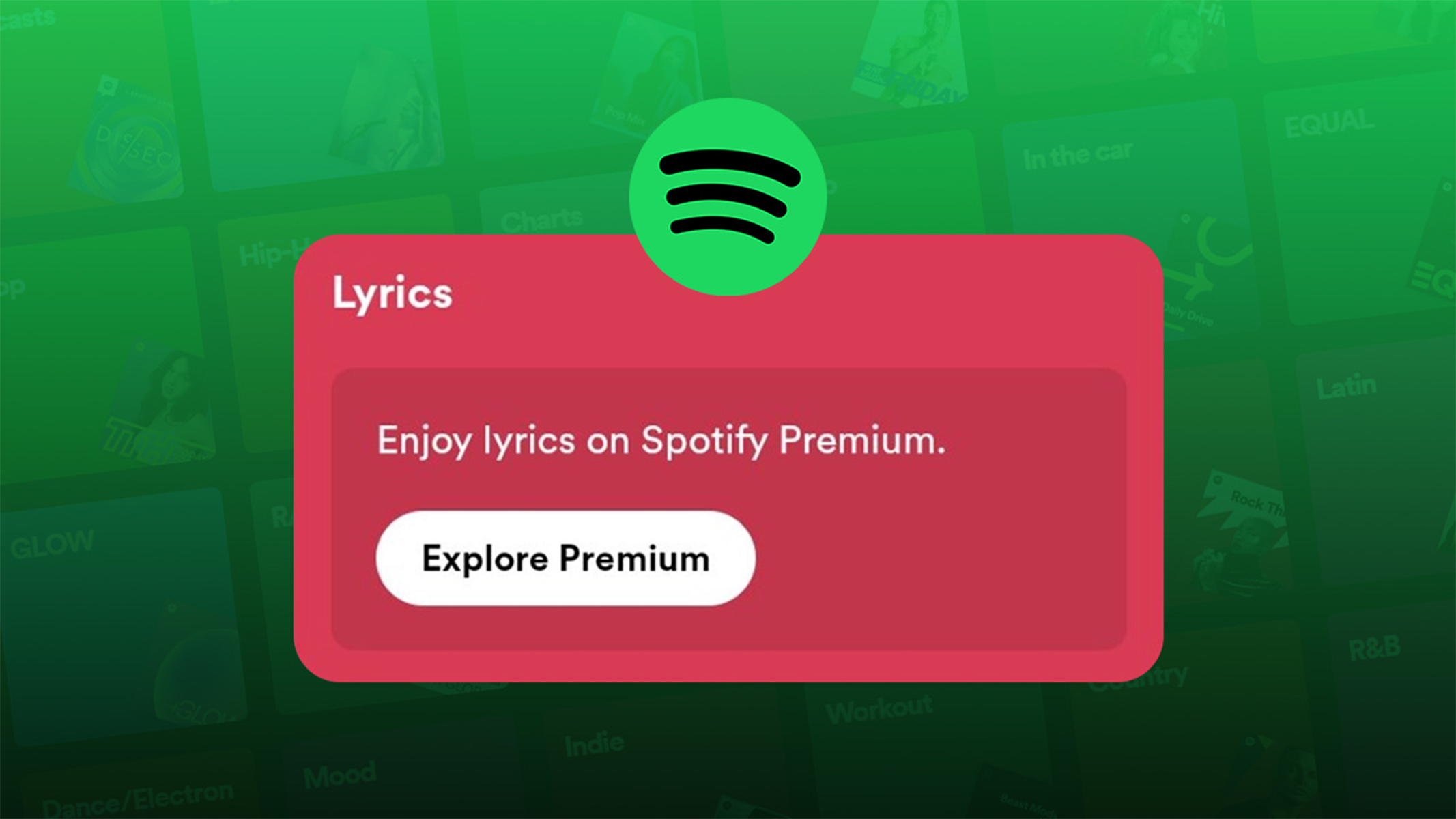 Spotify rimuove la funzione lyrics per utenti non-Premium