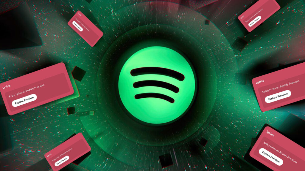 Spotify rimuove la funzione lyrics da alcuni utenti non-Premium