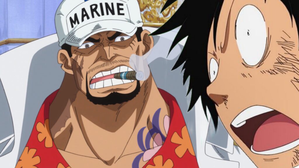 One Piece: il Frutto Logia più potente non è lo Yami Yami no Mi 1 Akainu e Luffy di One Piece