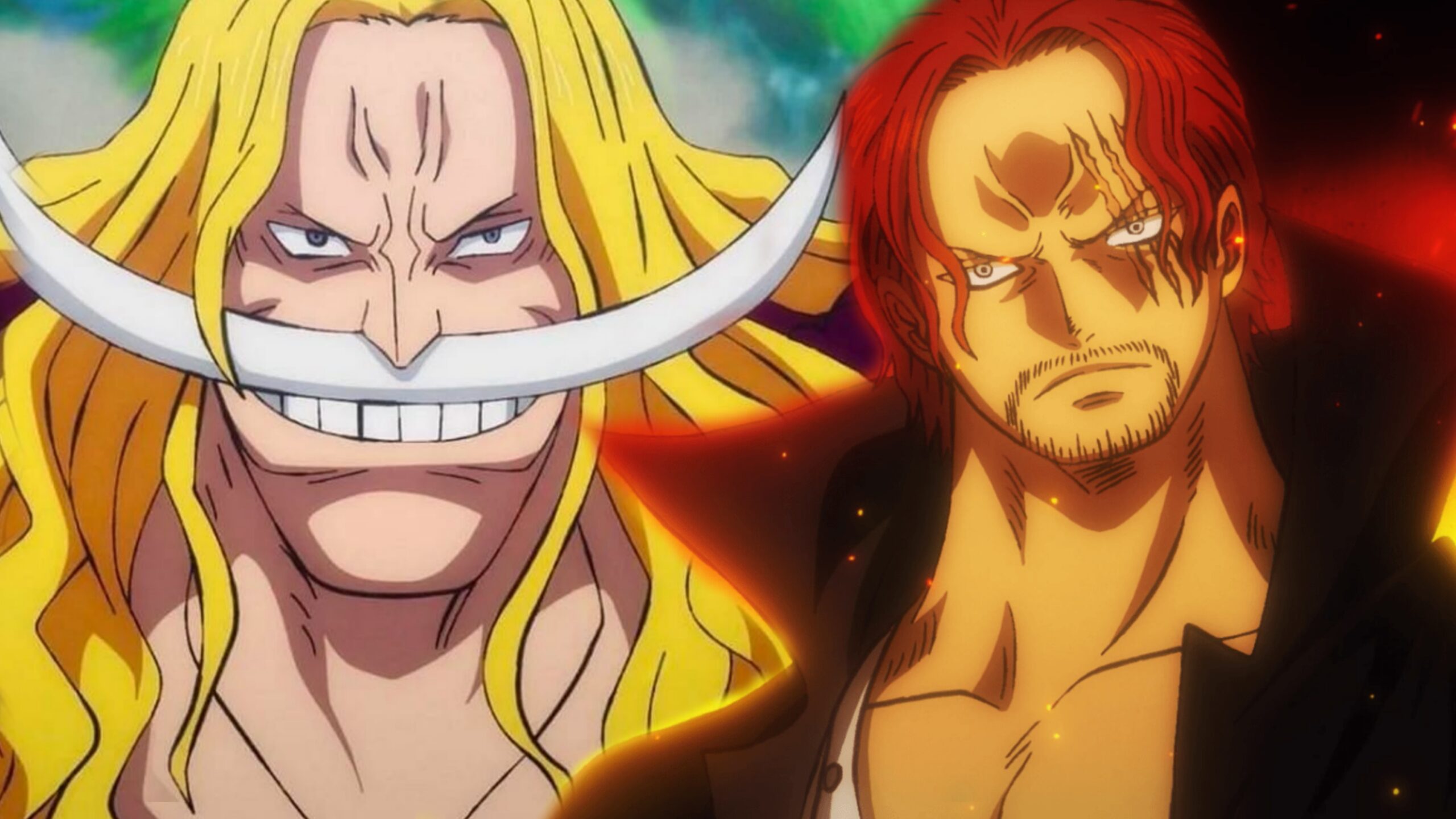 Barbabianca e Shanks di One Piece