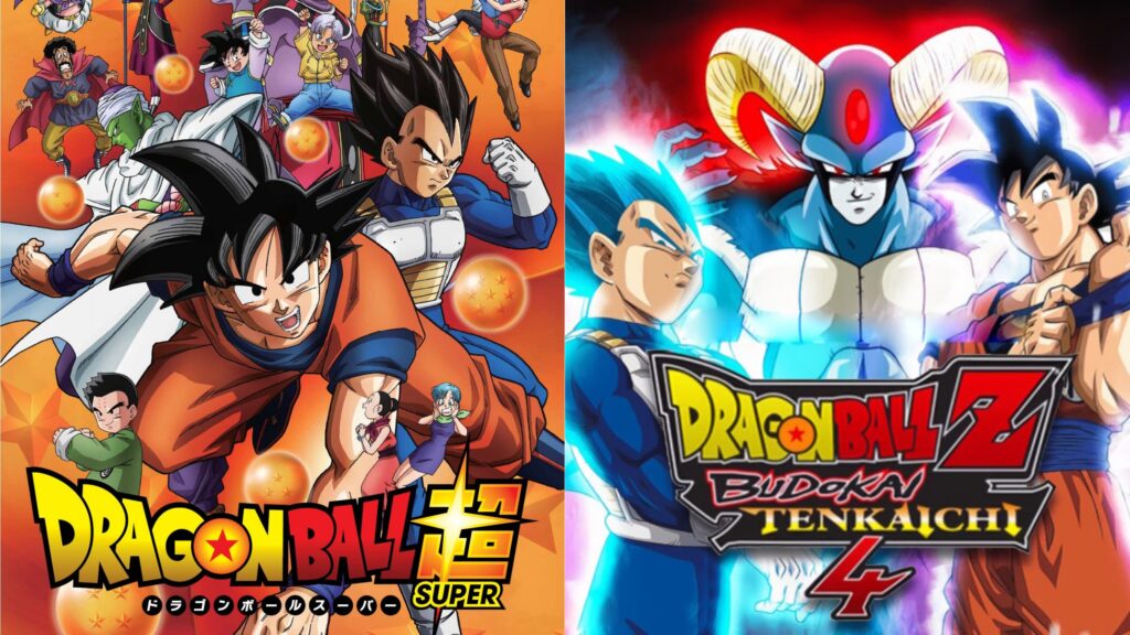 Dragon Ball Super e Budokai Tenkaichi 4