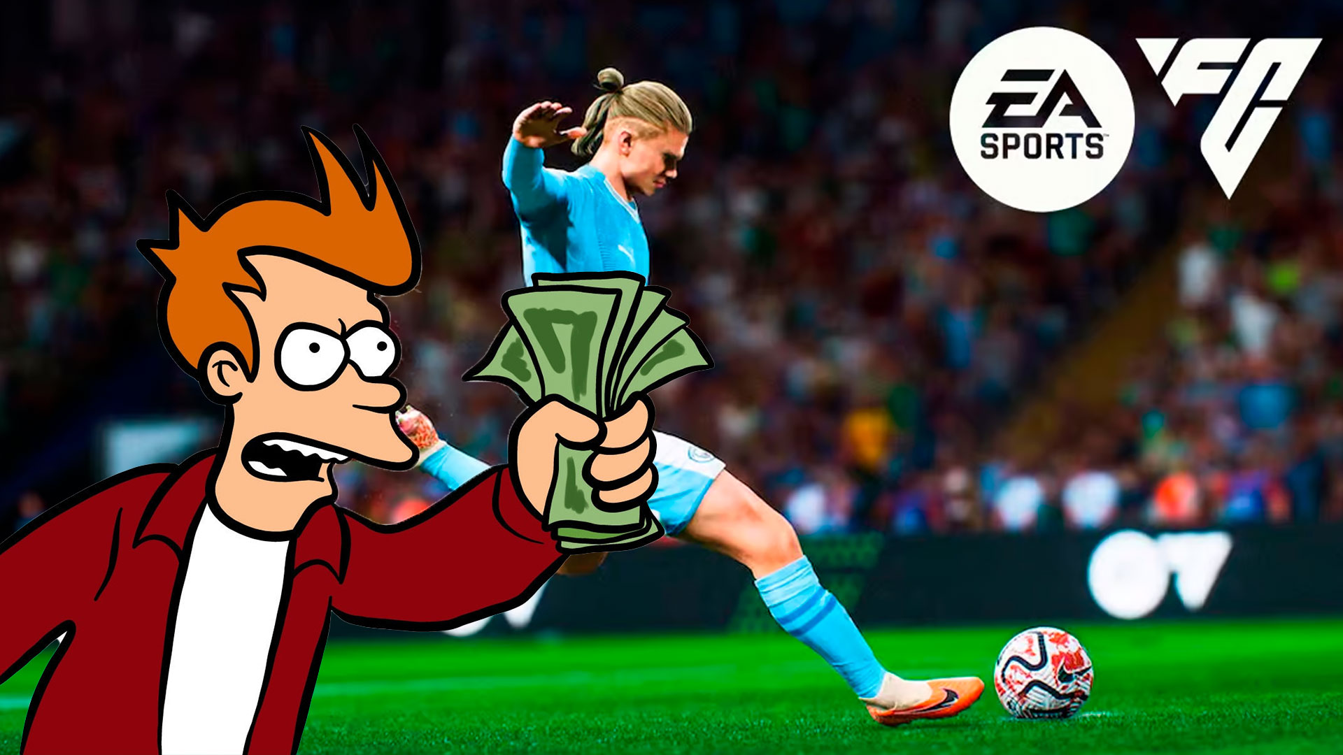 EA Sports FC 24 haaland fry money
