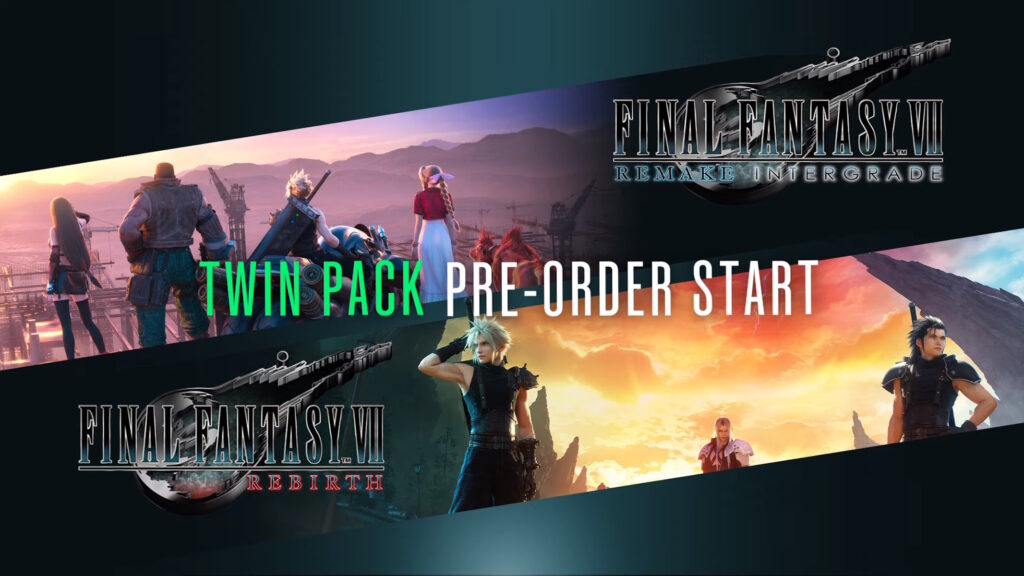 Final Fantasy 7 Rebirth Twin Pack Preordini