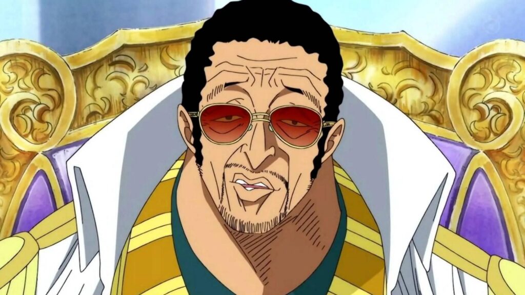 Kizaru nell'anime di One Piece