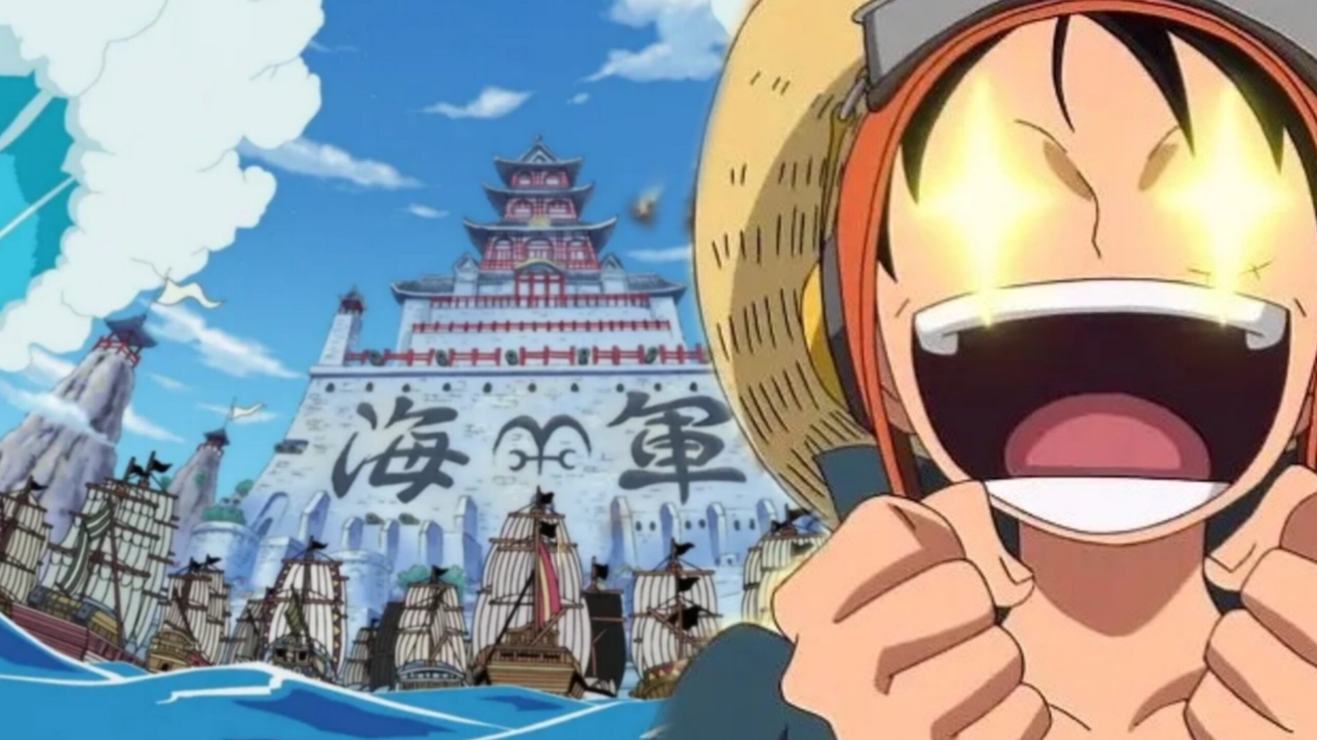 Marineford, Luffy e One Piece