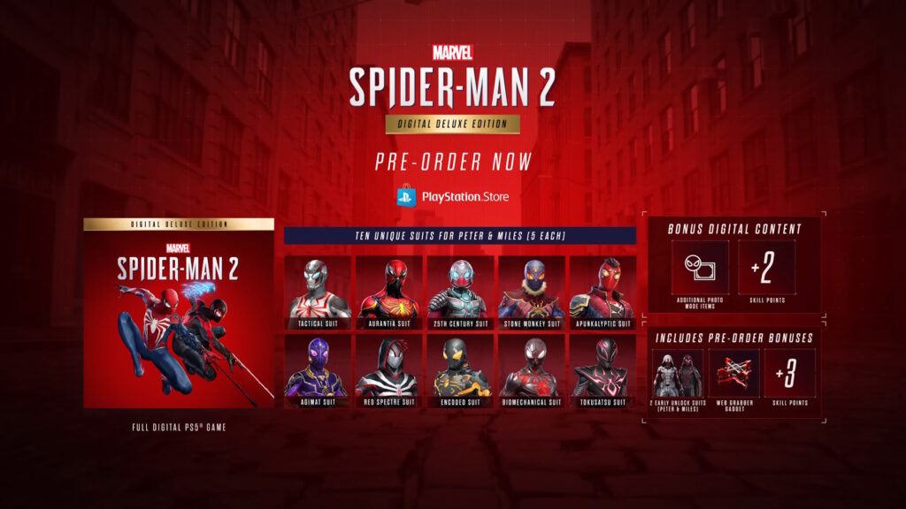 Marvel's Spider-Man 2 Digital Deluxe Edition