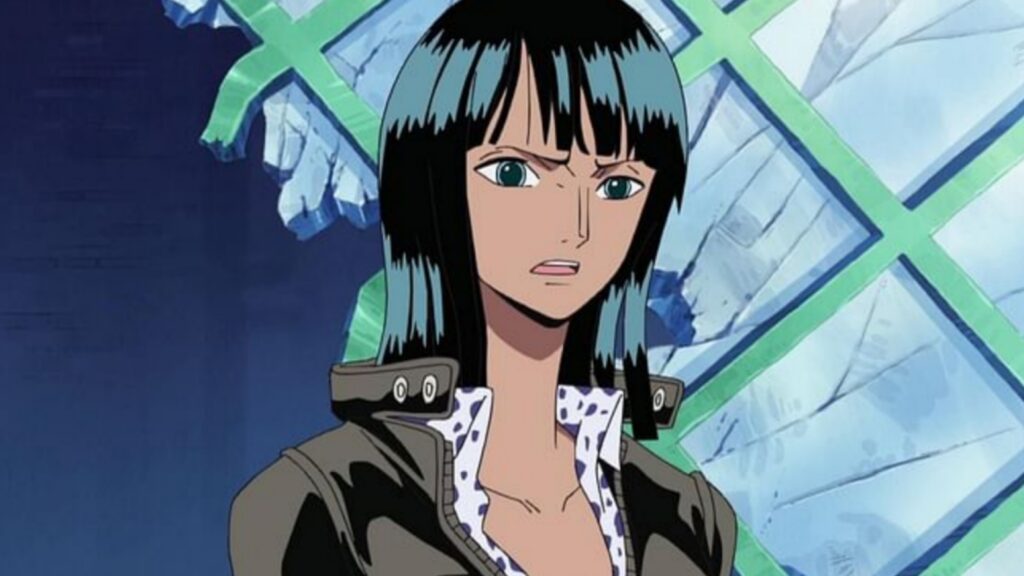 Nico Robin a Enies Lobby in One Piece