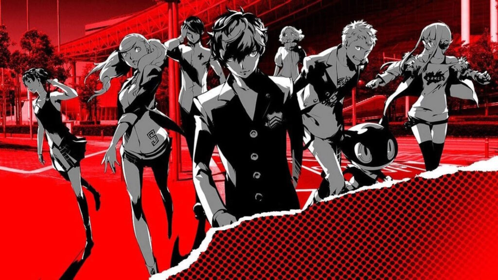 Persona 6 in bianco e nero