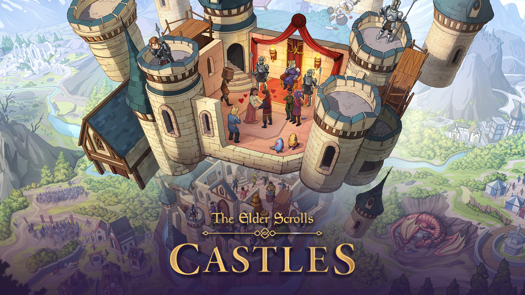 the elder scrolls castles cover