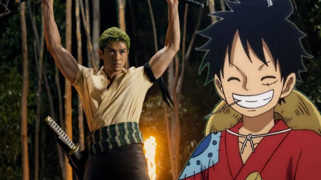 Zoro nel live-action di One Piece e Luffy