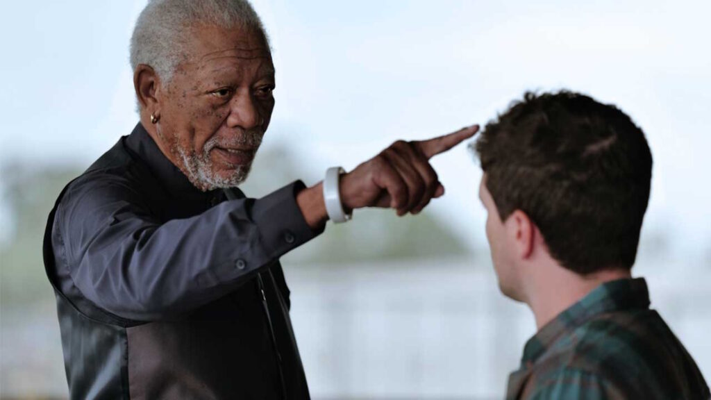 57 Secondi, Morgan Freeman e Josh Hutcherson