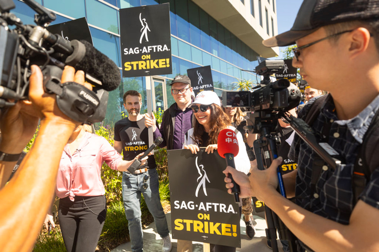 Fran Drescher, presidente di SAG-AFTRA