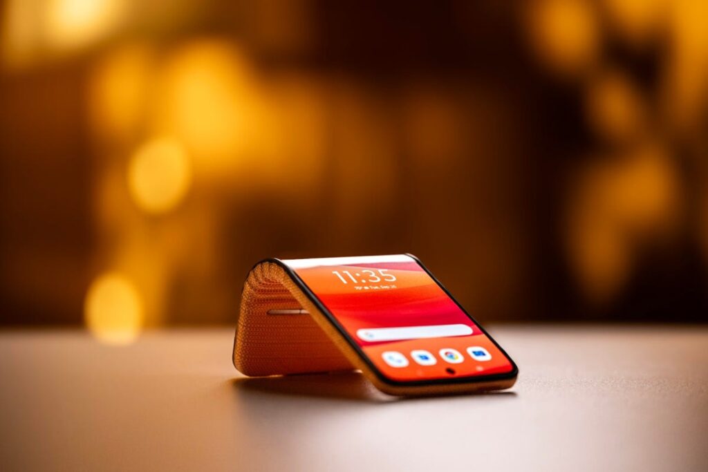 Il concept phone di Motorola che si può piegare