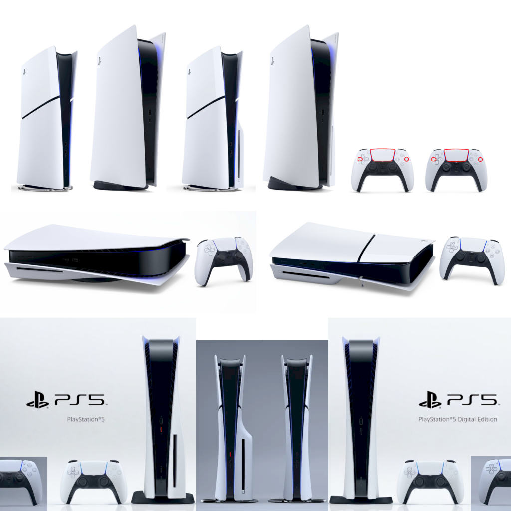 PS5 Slim dimensioni confronto