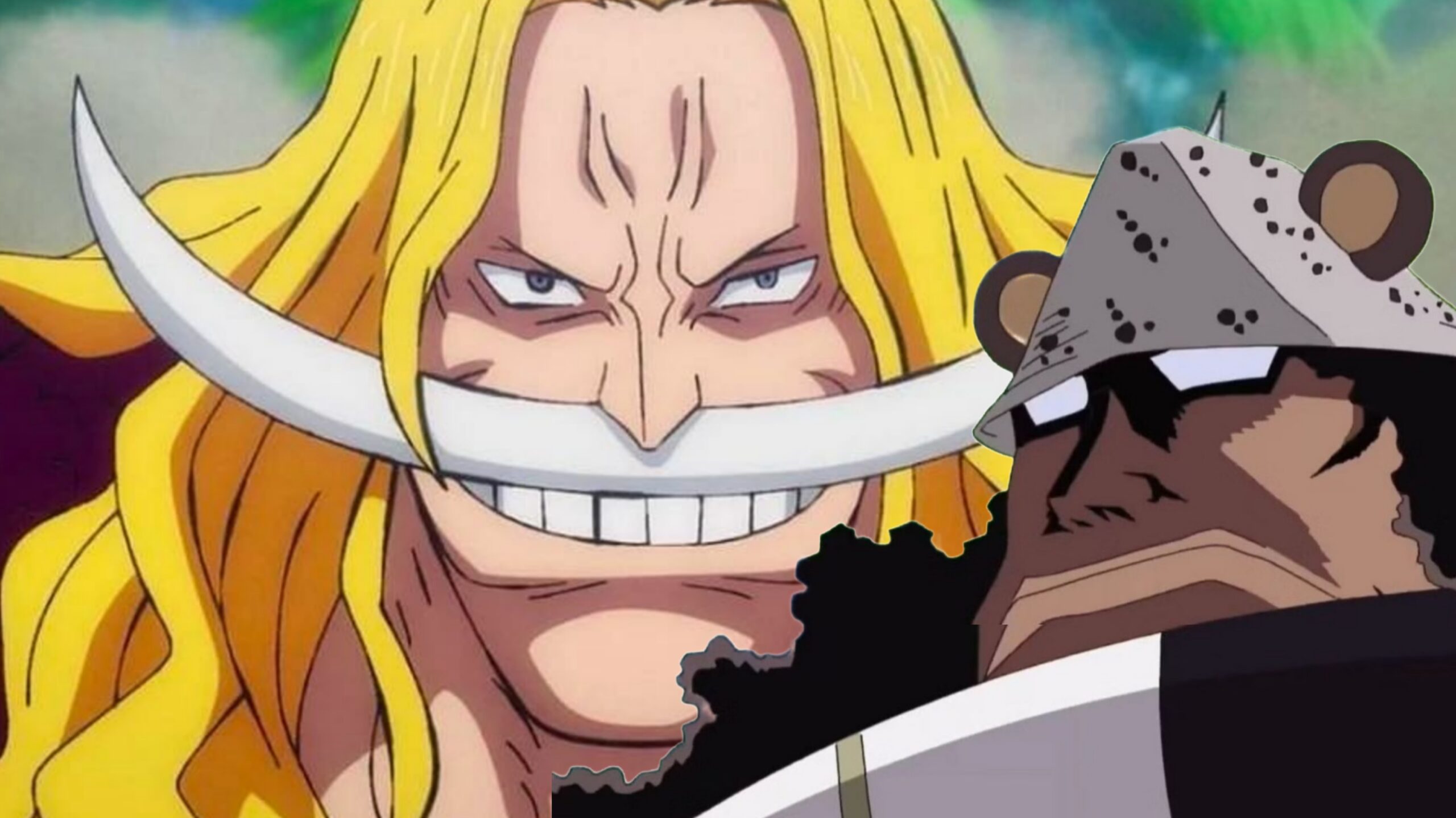 Barbabianca e Orso Batholomew di One Piece