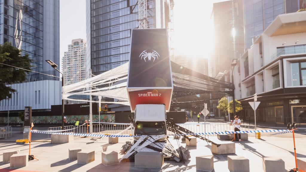 Camion Sospeso a Sydney per Marvel's Spider-Man 2