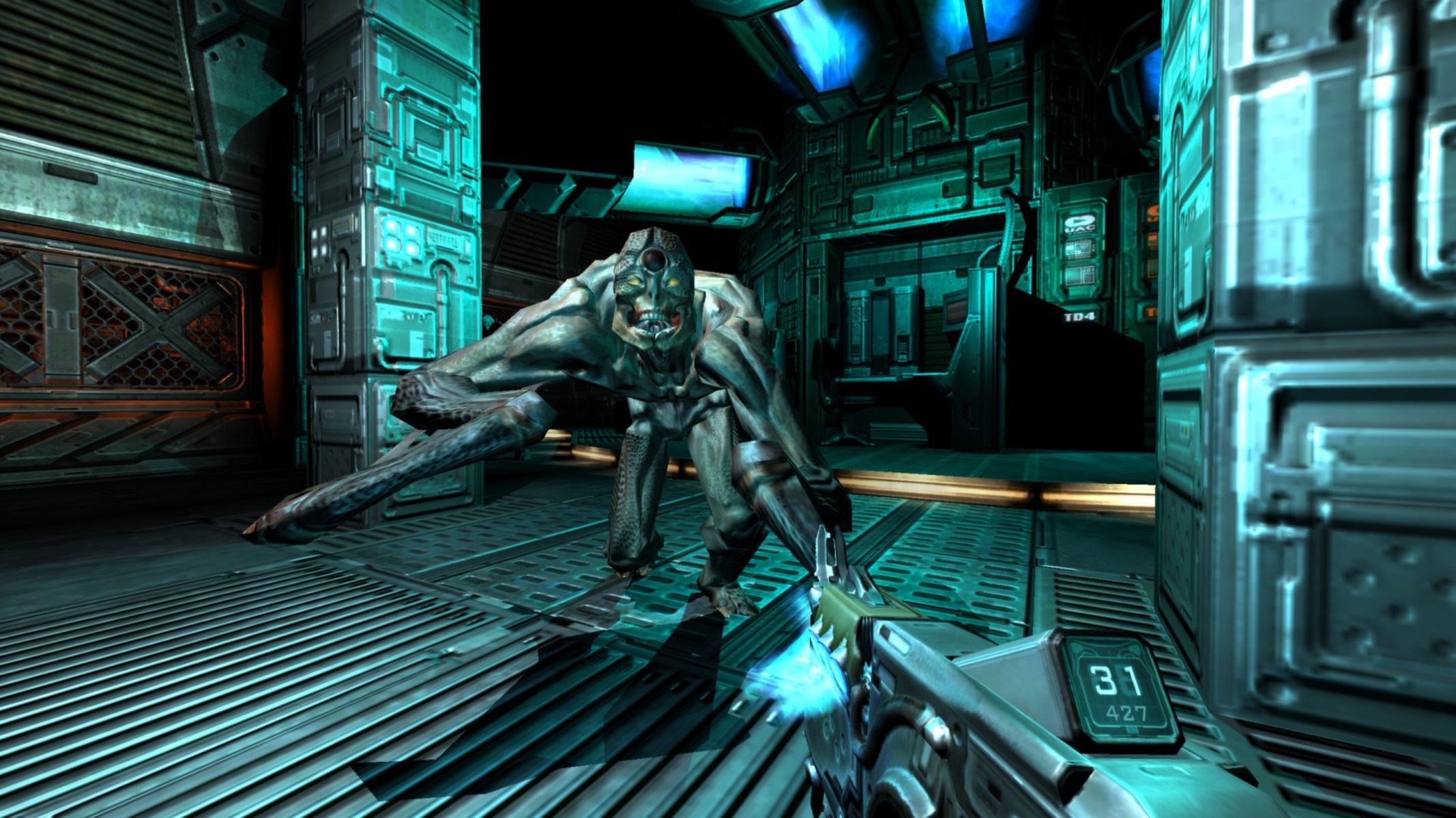 Doom 3 screenshot di gioco