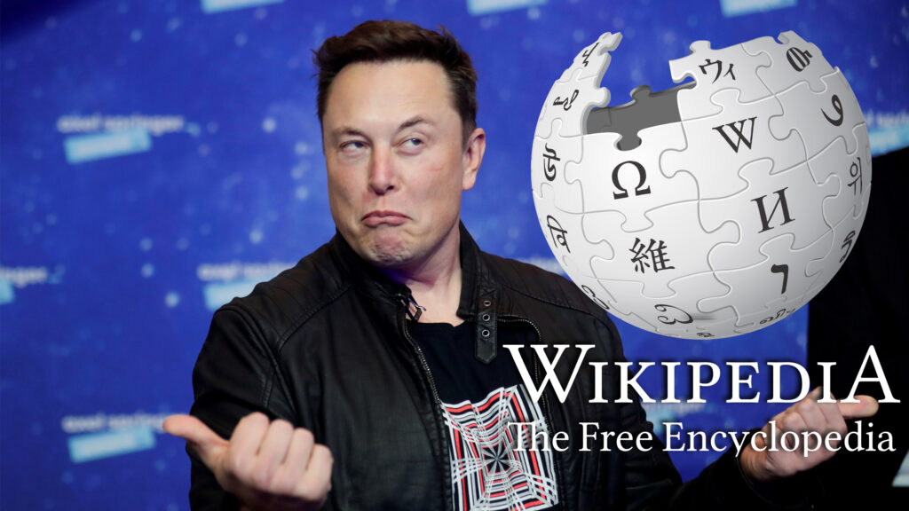 elon musk wikipedia copertina