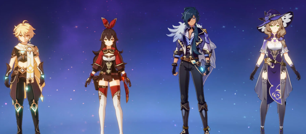 Genshin Impact: è cominciato l'evento "La mia prima formazione" 3 Genshin Impact formazione base