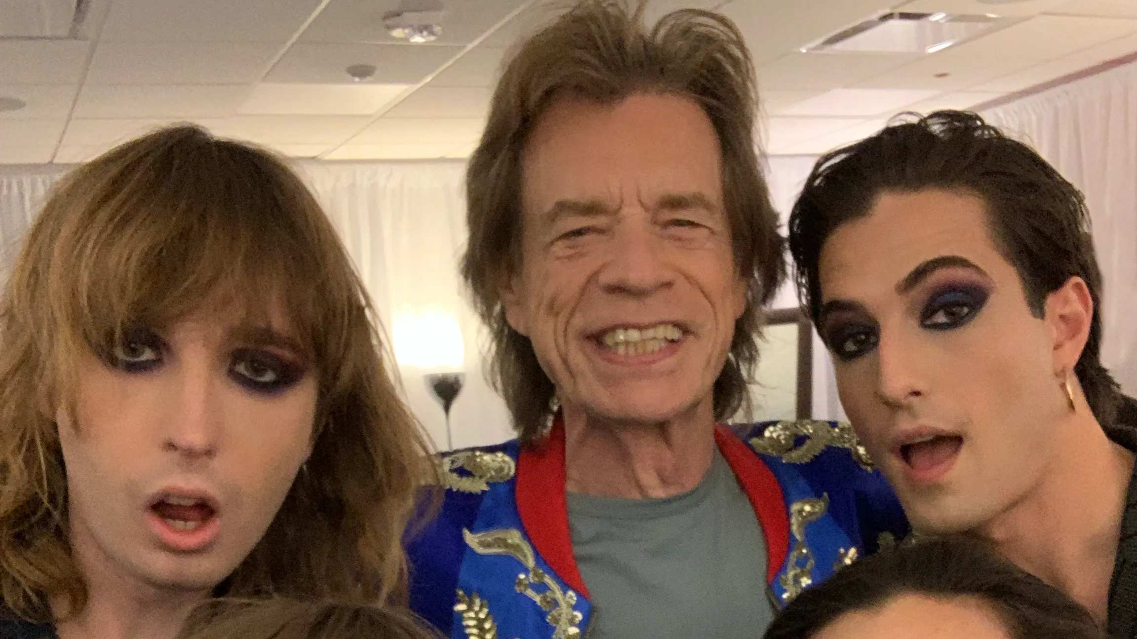 Maneskin, Mick Jagger