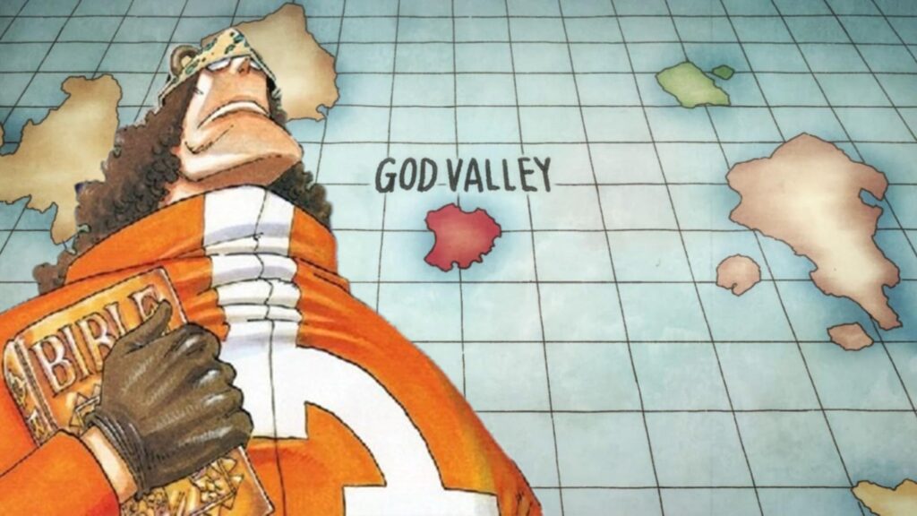 Kuma e God Valley di One Piece