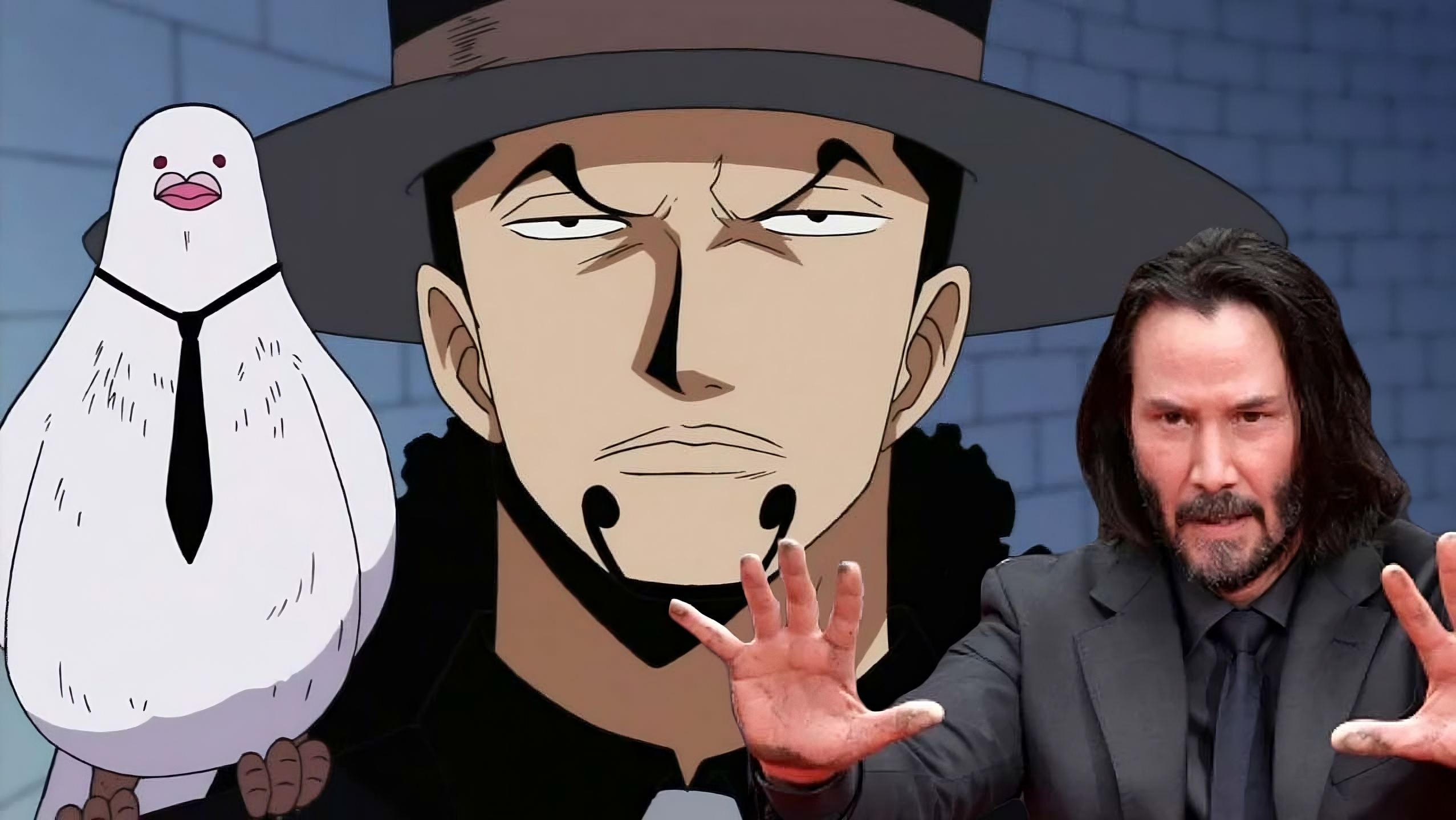 One Piece - Netflix: Keanu Reeves sarebbe un perfetto Rob Lucci per i fan