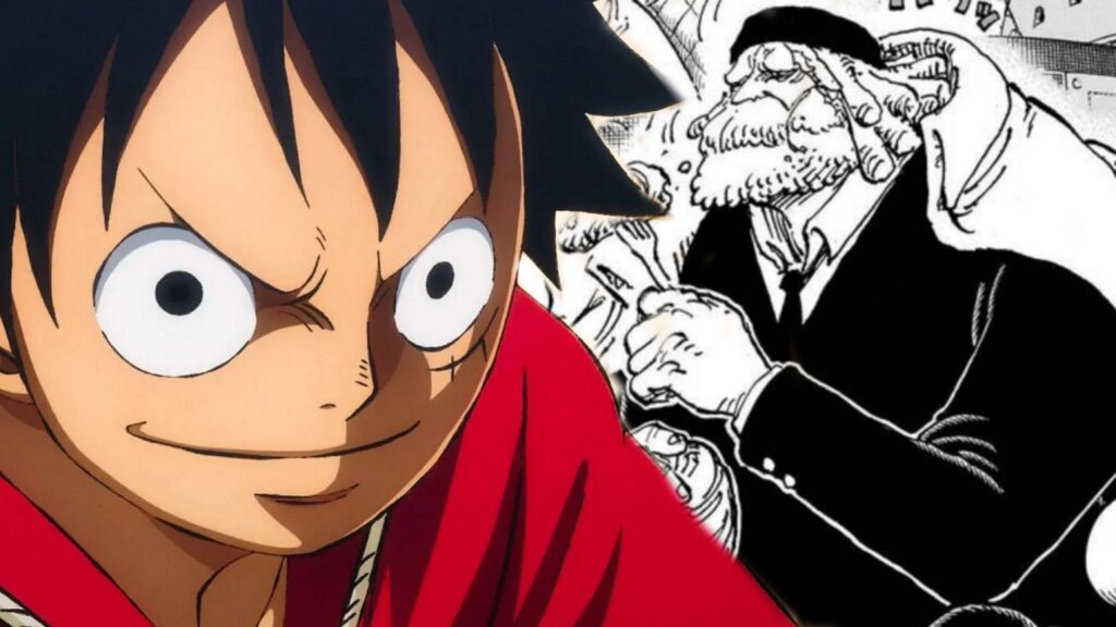 Luffy e Saturn di One Piece