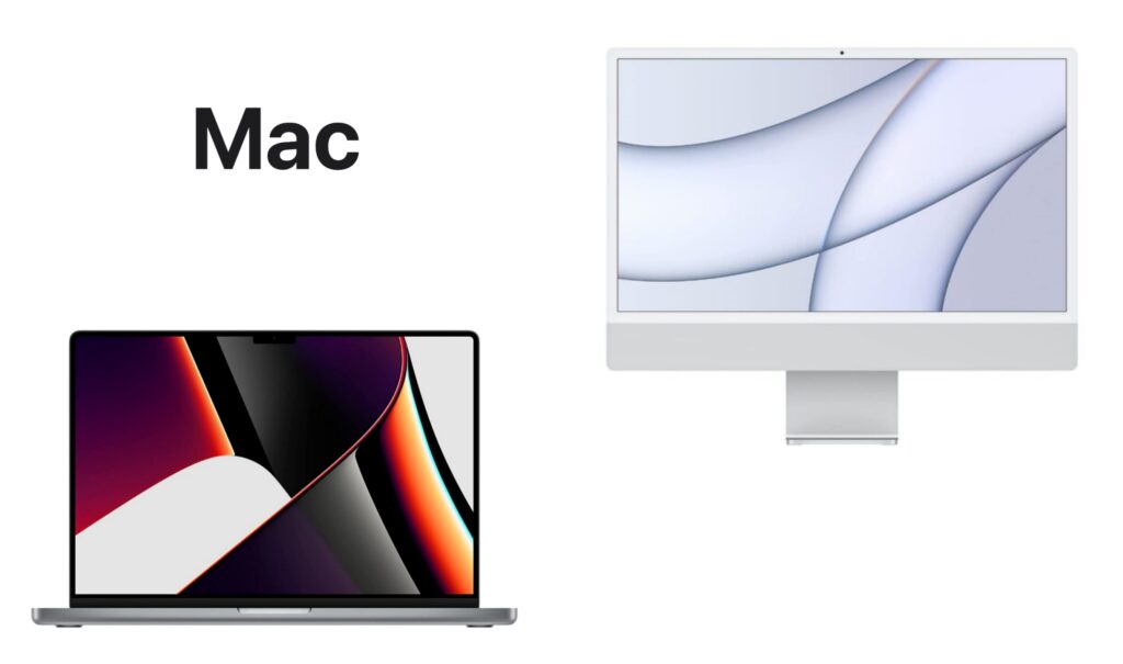 Apple MacBook e iMac