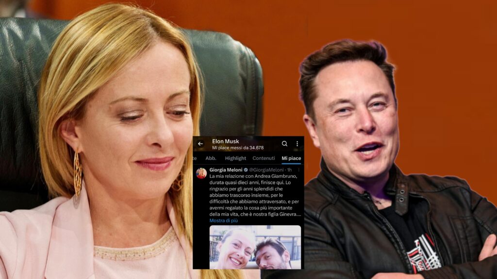 meloni twitter musk