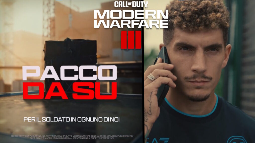 Modern Warfare 3 Teaser con Giovanni Di Lorenzo dell'SSC Napoli
