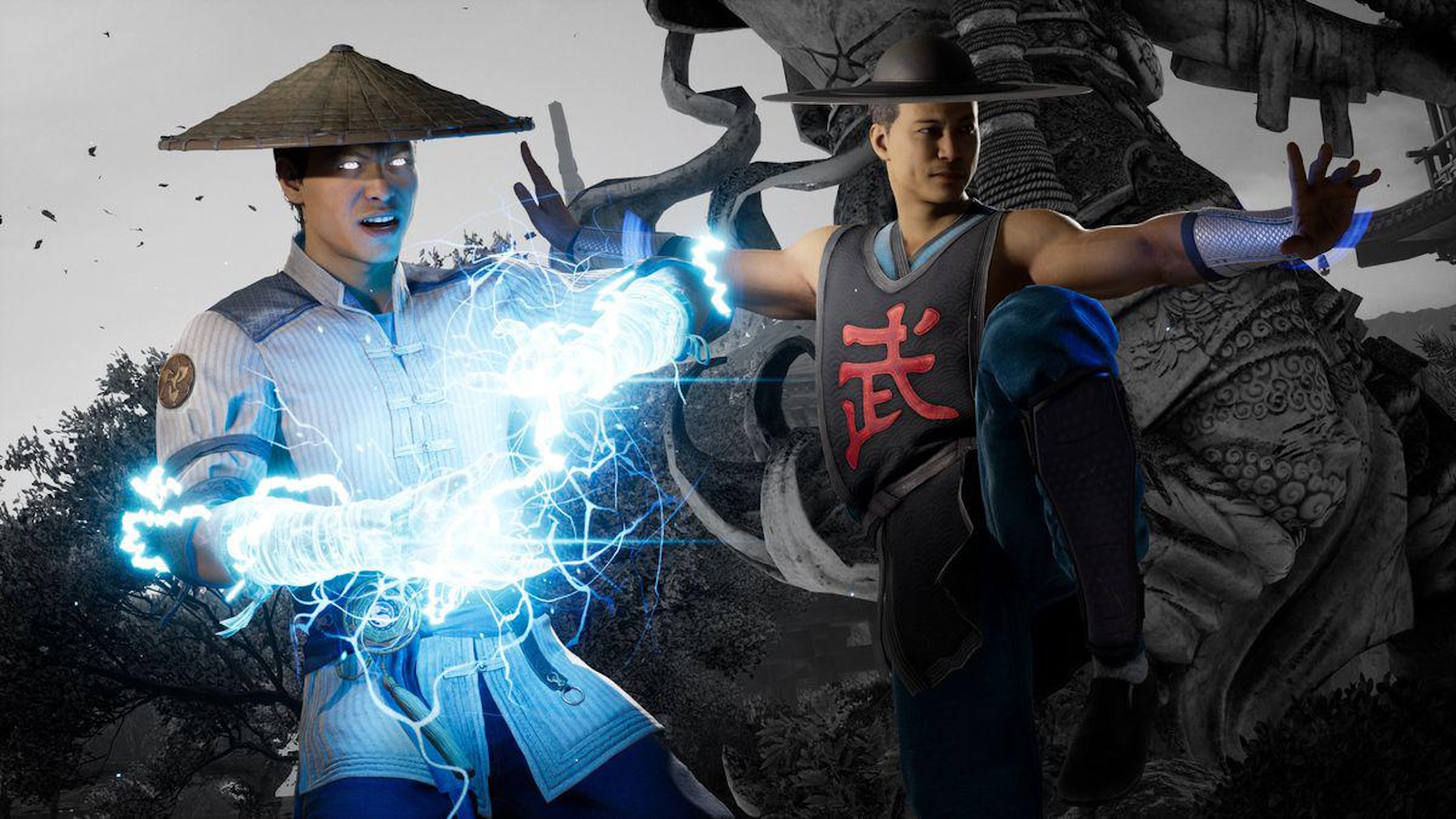 Mortal Kombat 1 Raiden e Kung Lao