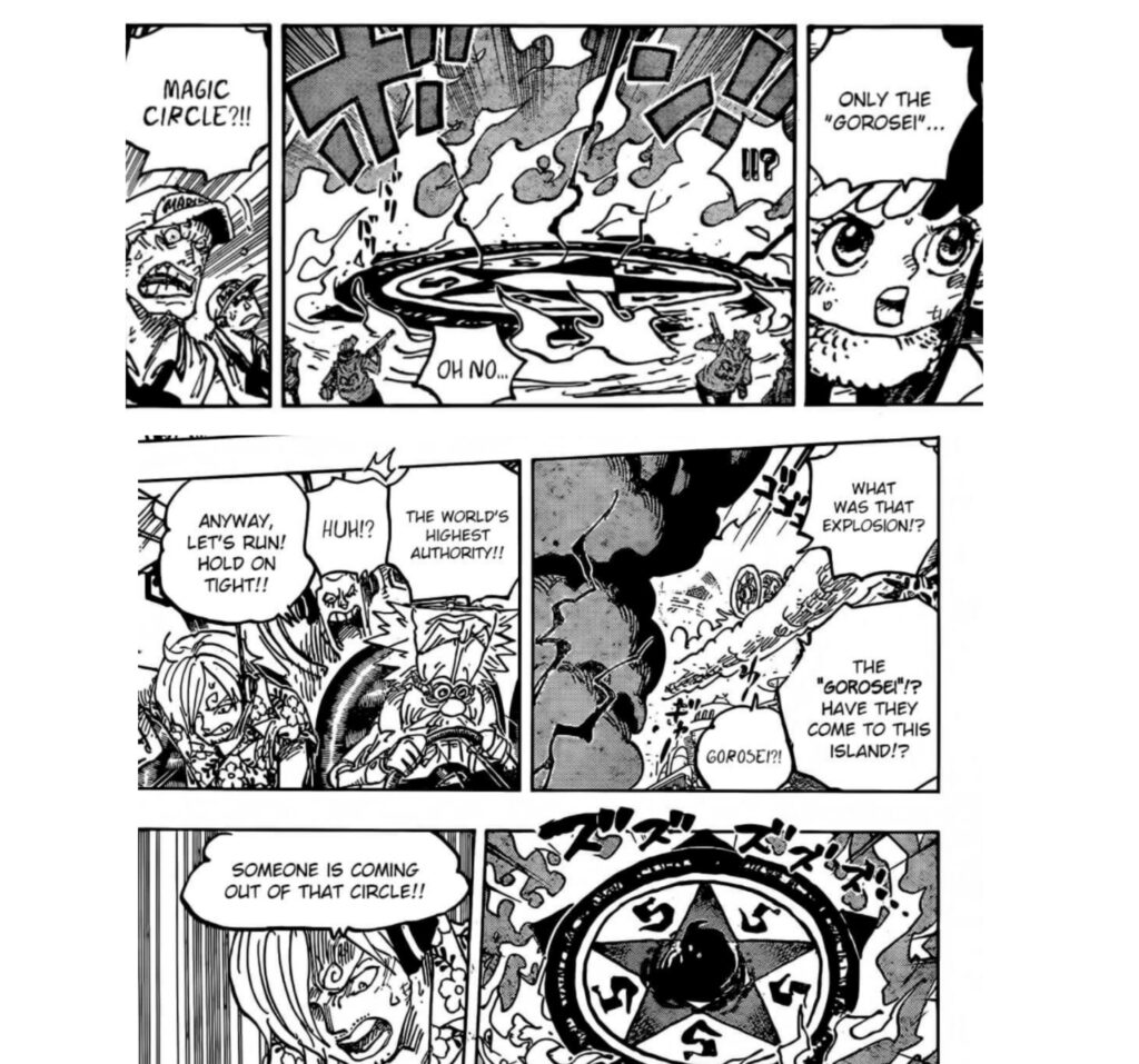 Cerchio magico in One Piece 1094